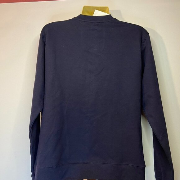 RVCA Men's Navy Fleece Sweater - Size Small - NWT - Picture 2 of 3